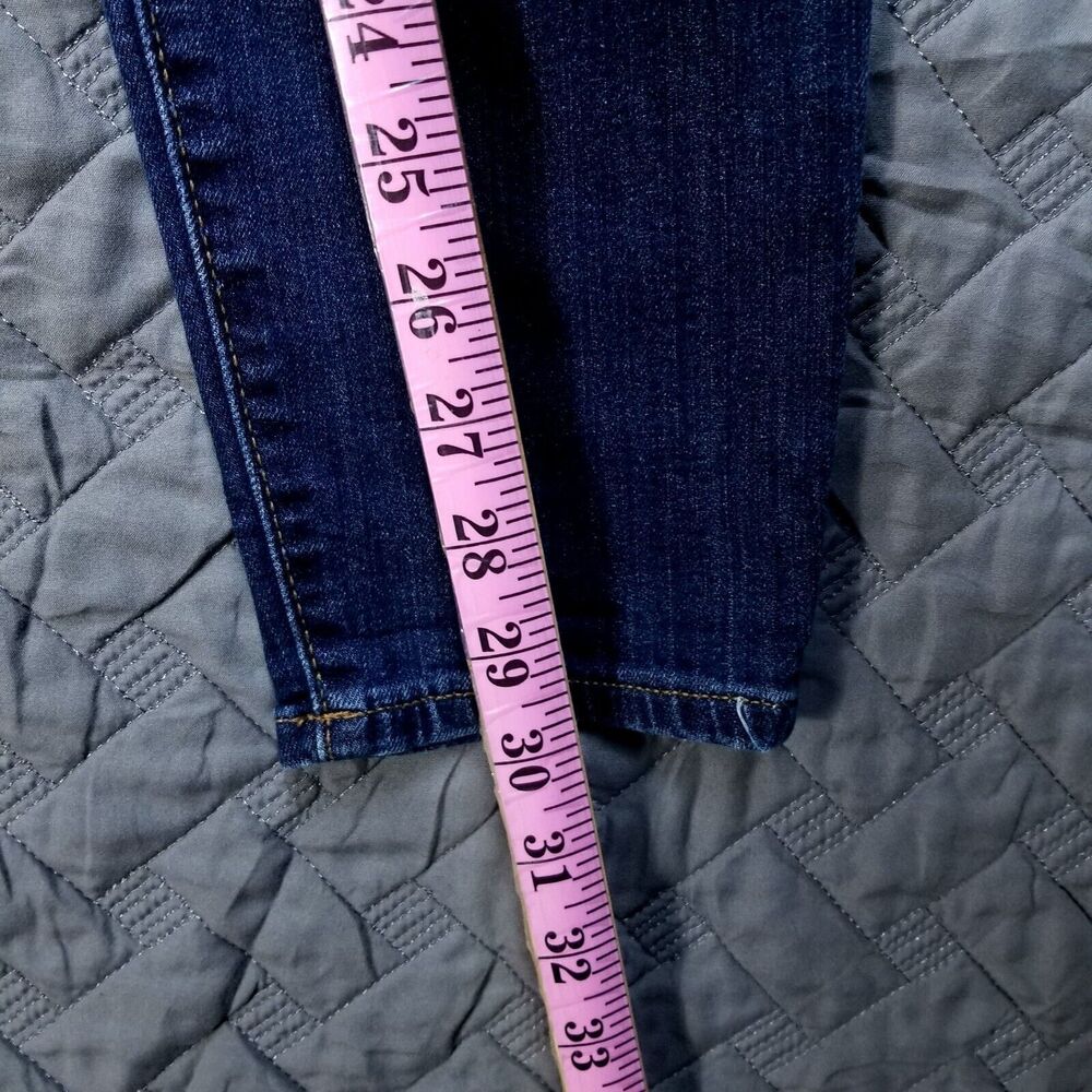 Gap Jeans Womens 12/31 Blue Slim Fit Legging Dark Wash American Denim - Picture 4 of 11